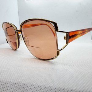 TURA Mod. 479 Dark Marble Oversized Sunglass Frame